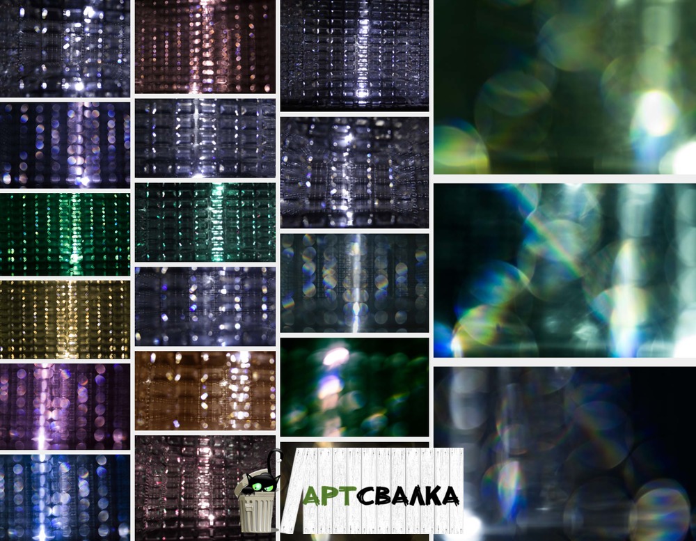 Боке фон стекла | Bokeh glass background